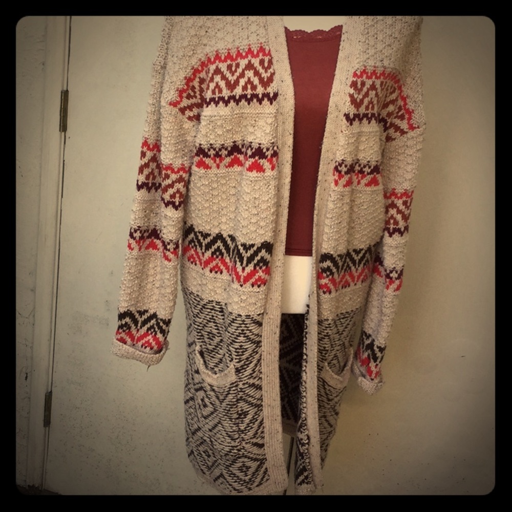 Maurices thick cotton cardigan